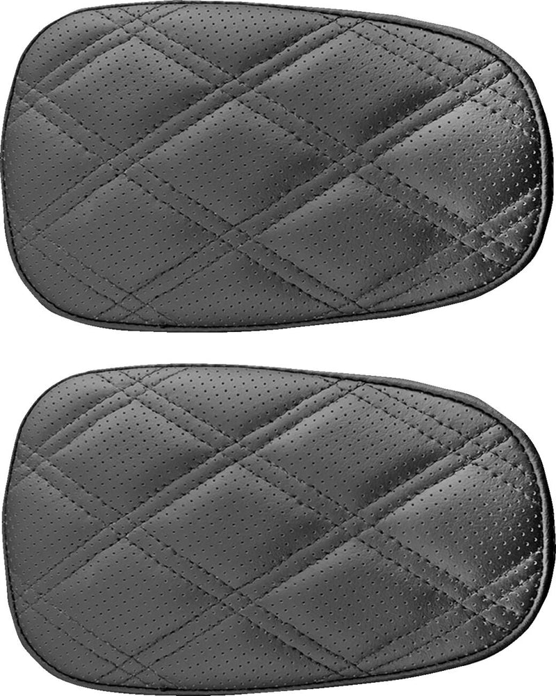 Saddlemen Road Sofa LS Armrest Pad Covers Black #11887-LS