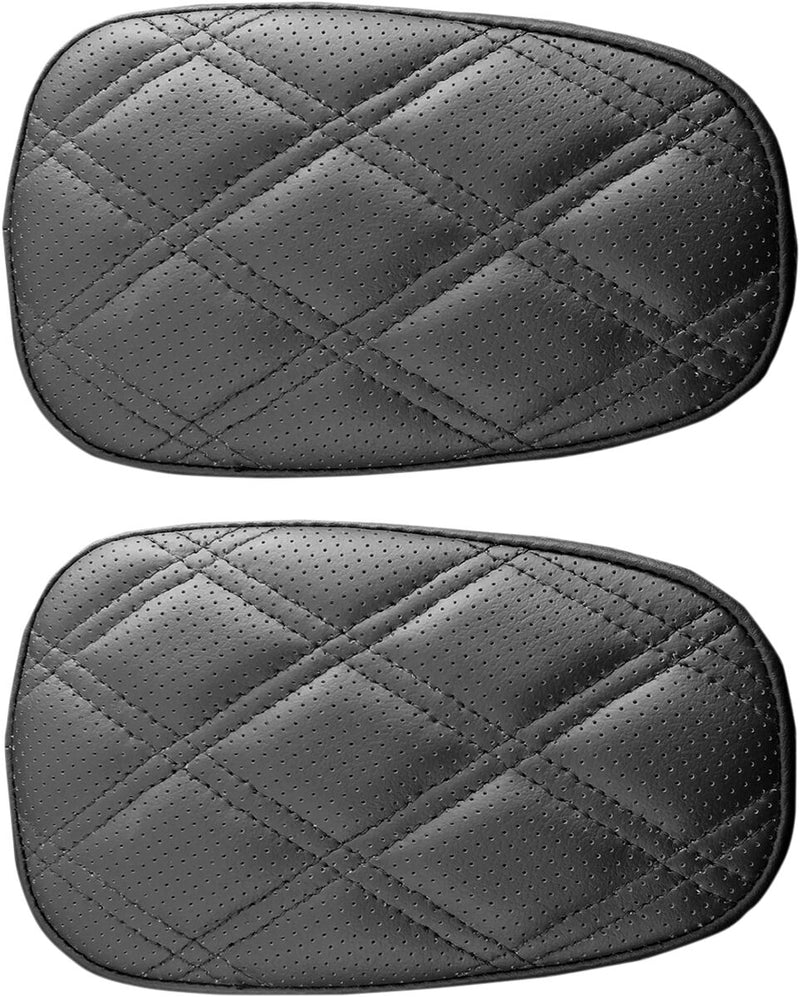 Saddlemen Road Sofa LS Armrest Pad Covers Black #11887-LS