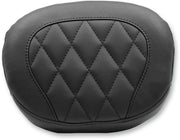 Mustang Sissy Bar Pad Black Small Vinyl #76768