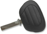 Mustang Deluxe Super Touring Backrest Black Driver Vinyl
