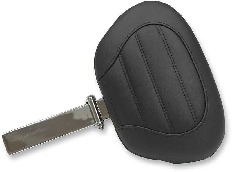 Mustang Deluxe Super Touring Backrest Black Driver Vinyl