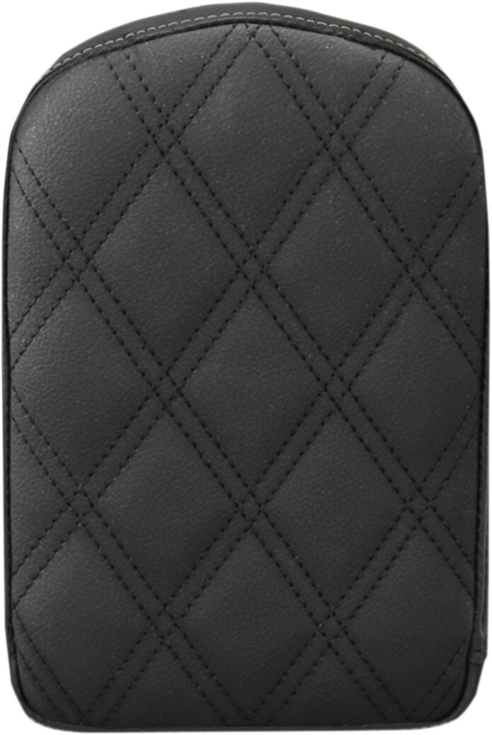 Saddlemen Black Universal Gravestone Sissy Bar Pad for Lariat Style Seat #041143