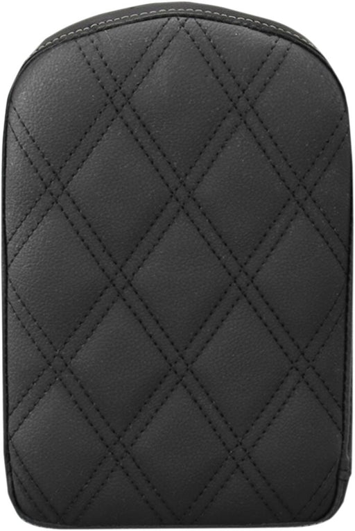 Saddlemen Black Universal Gravestone Sissy Bar Pad for Lariat Style Seat