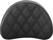 Saddlemen Black Half-Moon Sissy Bar Pad for Road Sofa-LS Seats #051343