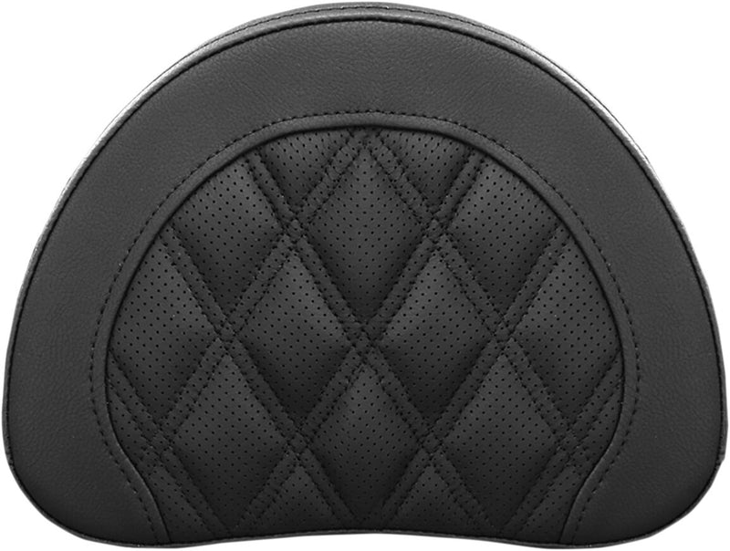 Saddlemen Black Roadsofa Lattice Stitch Half-Moon Sissy Bar Pad #051318400