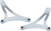 Kuryakyn Multi-Purpose Backrest Mount Chrome Silver Pair