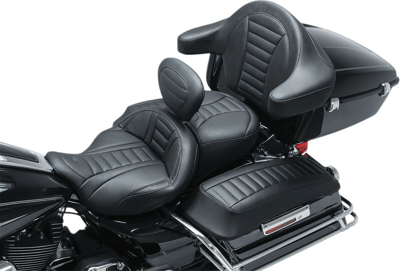 Mustang Removable Driver Backrest Black Vinyl #79012