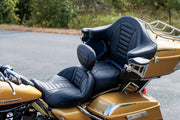 Mustang Removable Driver Backrest Black Vinyl #79012