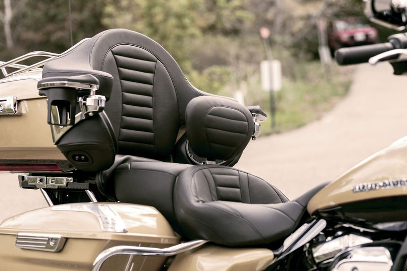 Mustang Removable Driver Backrest Black Vinyl #79012