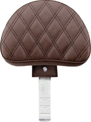 Saddlemen Brown Optional Dominator Lattice-Stitch Driver Backrest