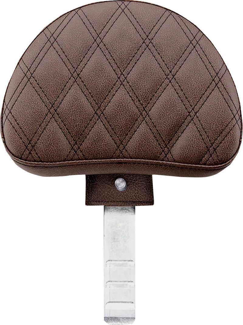 Saddlemen Brown Optional Dominator Lattice-Stitch Driver Backrest
