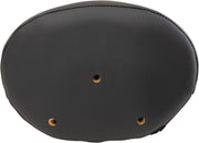 Drag Specialties Double Diamond Oval Sissy Bar Pad w/Black Thread