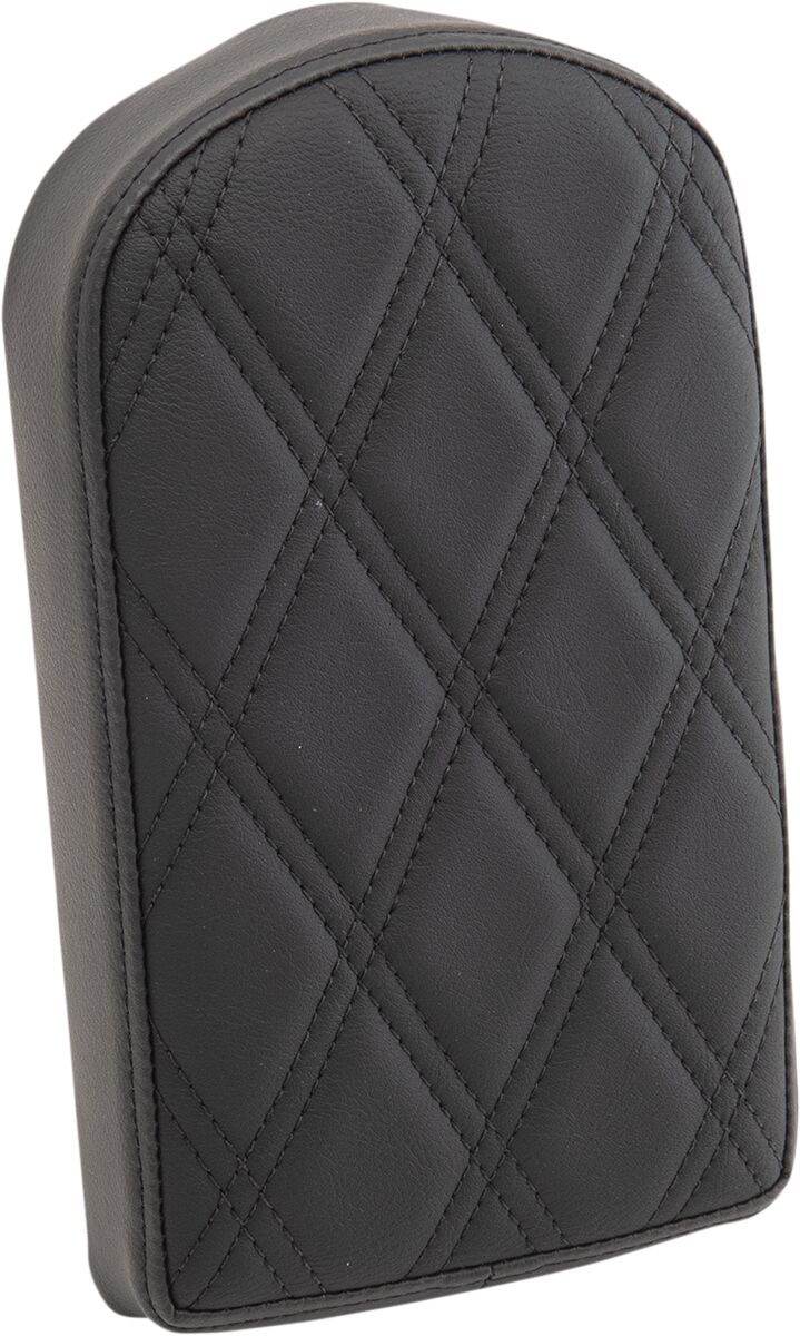Drag Specialties Black Double Diamond Passenger Sissy Bar Pad
