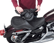 Drag Specialties Convertible EZ Glide II Backrest w/Rain Cover
