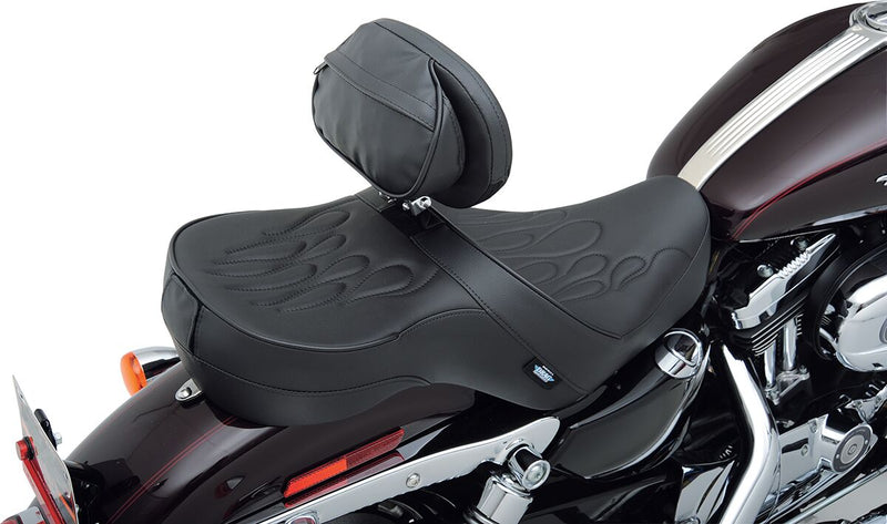Drag Specialties Convertible EZ Glide II Backrest w/Rain Cover