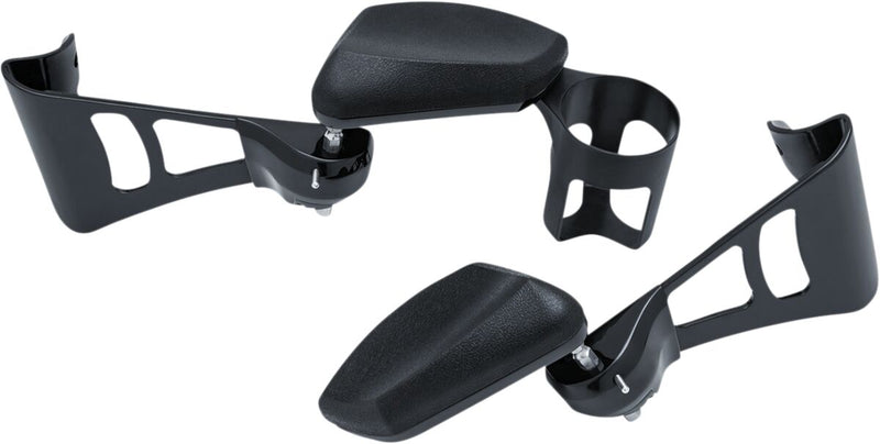 Kuryakyn Passenger Armrests Black Kit #KUR8700