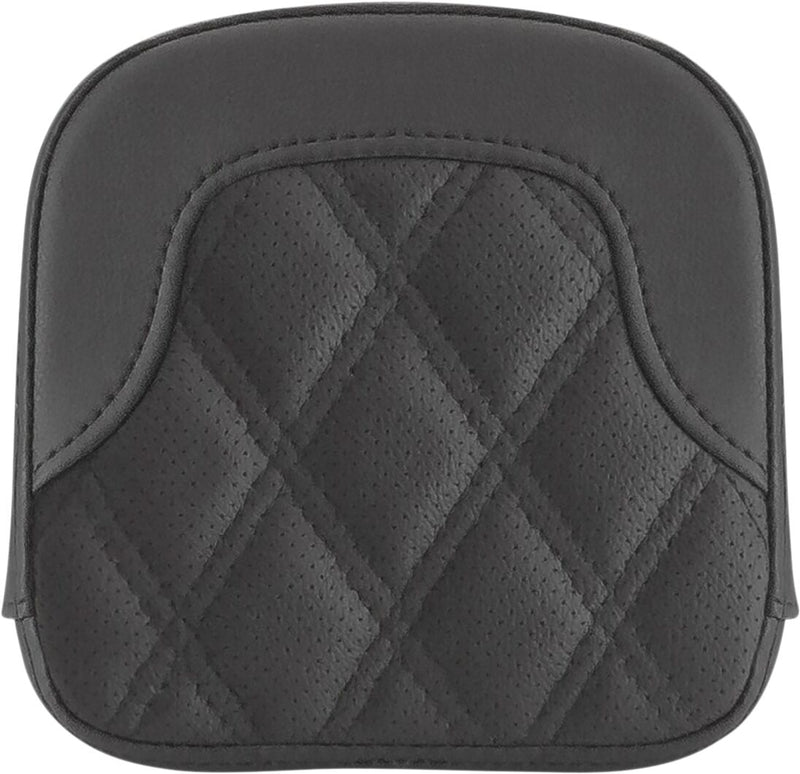 Saddlemen Black Lattice Stitched Sissy Bar Pad for 2018-2026 Harley-Davidson Softail and 1997-2025 Harley-Davidson Touring Models #040744