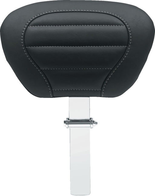 Mustang Deluxe Touring Driver Backrest Black Grey Removable