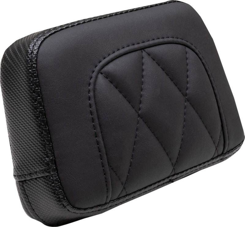 Mustang Touring Sissy Bar Pad for 2022-2024 INDIAN Black Foam Vinyl Each