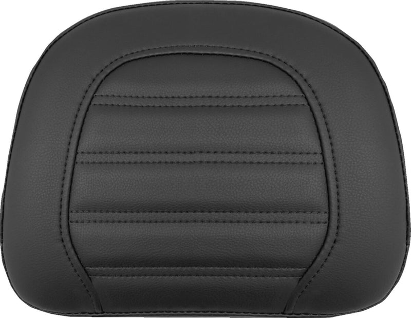 Saddlemen Black Touring Roll and Pleat Slim Sissy Bar Pad for Select Indian Motorcycles