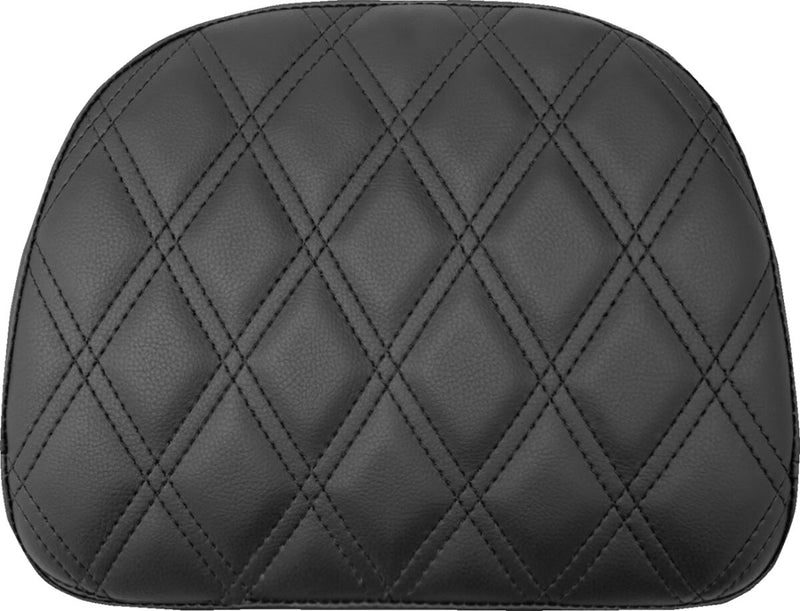 Saddlemen Black Touring Lattice Stitch Sissy Bar Pad for Select Indian Motorcycles