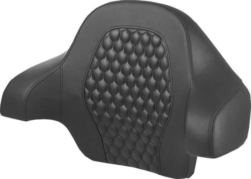 Saddlemen Honeycomb Tour Pack Backrest Pad for 2014-2025 Harley-Davidson Roadsofa™ Black Tour-Pak® Saddlehyde™ #814-07-19000