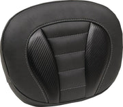 Mustang Deluxe Sissy Bar Pad for 2023-2025 Harley-Davidson Black Grey