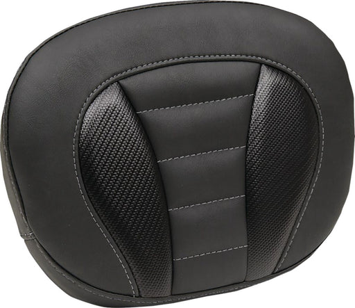 Mustang Deluxe Sissy Bar Pad for 2023-2025 Harley-Davidson Black Grey