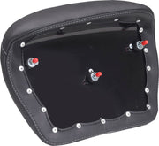 Mustang Deluxe Touring Chopped Tour-Pak® Sissy Bar Pad for 2023-2026 Harley-Davidson Black Grey Each