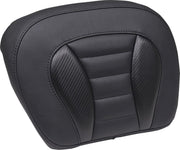 Mustang Deluxe Touring Chopped Tour-Pak® Sissy Bar Pad for 2023-2026 Harley-Davidson Black