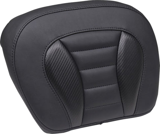 Mustang Deluxe Touring Chopped Tour-Pak® Sissy Bar Pad for 2023-2026 Harley-Davidson Black