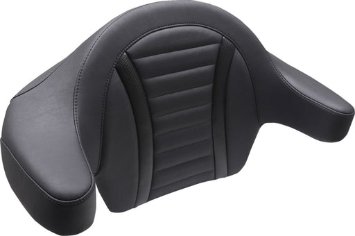 Mustang Deluxe Touring Extended Passenger Arm Backrest for 2023-2026 Harley-Davidson Black