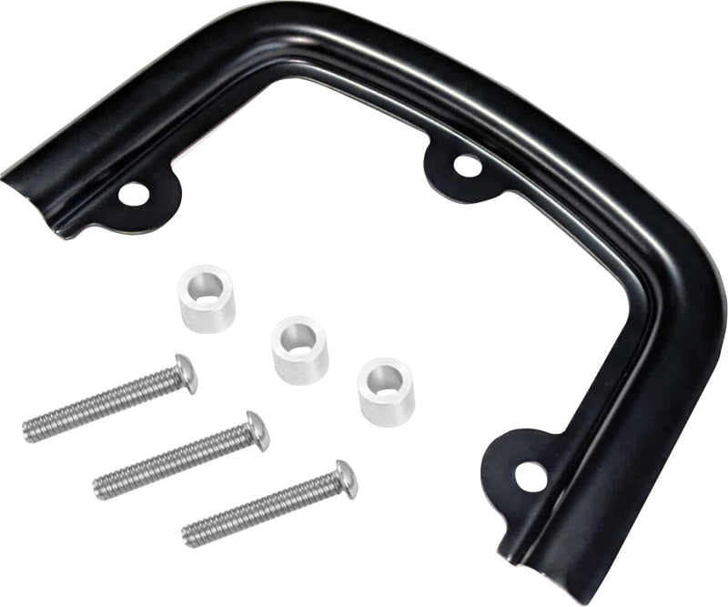 Saddlemen 3-Point Sissy Bar Pad Bracket for 2006-2026 Harley-Davidson Black Silver Steel #15725B