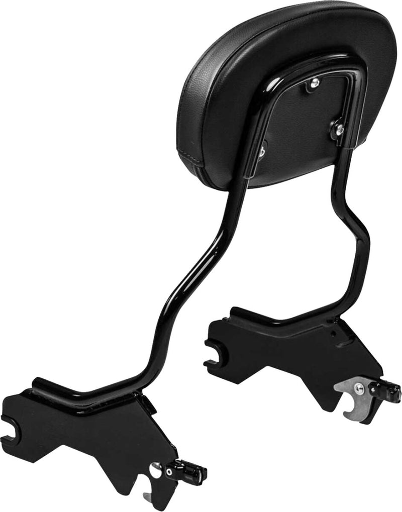Saddlemen 3-Point Sissy Bar Pad Bracket for 2006-2026 Harley-Davidson Black Silver Steel #15725B