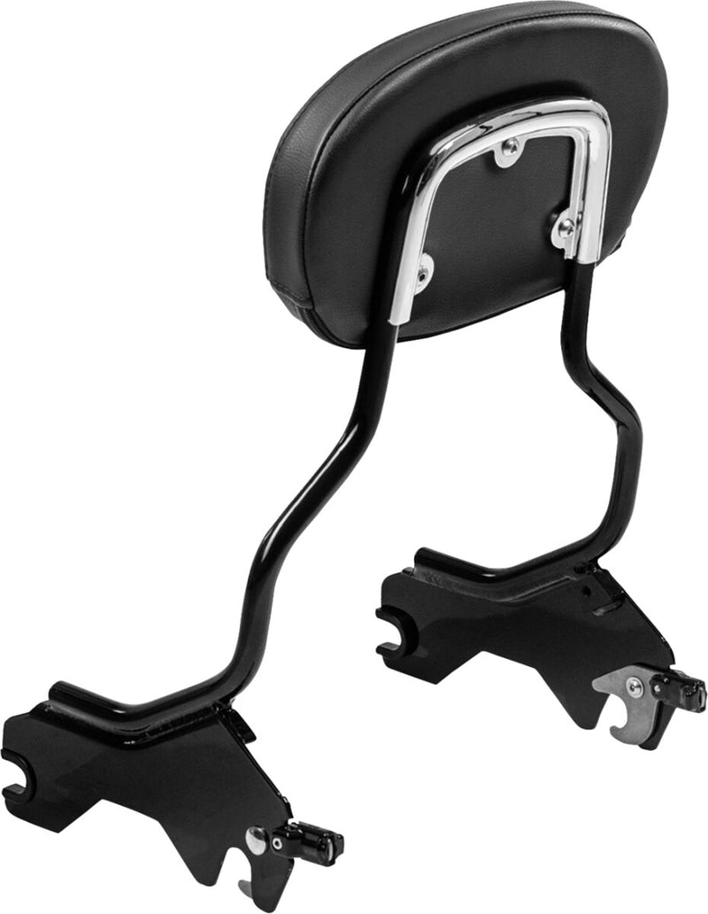 Saddlemen 3-Point Sissy Bar Pad Bracket for 2006-2026 Harley-Davidson Chrome Silver Steel #15725C