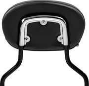 Saddlemen 3-Point Sissy Bar Pad Bracket for 2006-2026 Harley-Davidson Chrome Silver Steel Each