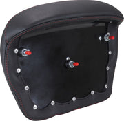 Mustang Chopped Tour-Pak® Sissy Bar Pad for 2023-2026 Harley-Davidson Black Red Each