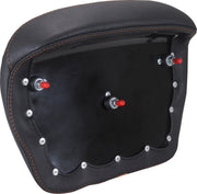 Mustang Chopped Tour-Pak® Sissy Bar Pad for 2023-2026 Harley-Davidson Black Orange Each