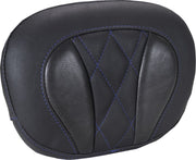 Mustang Deluxe Sissy Bar Pad for 2023-2026 Harley-Davidson Black Blue
