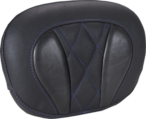 Mustang Deluxe Sissy Bar Pad for 2023-2026 Harley-Davidson Black Blue