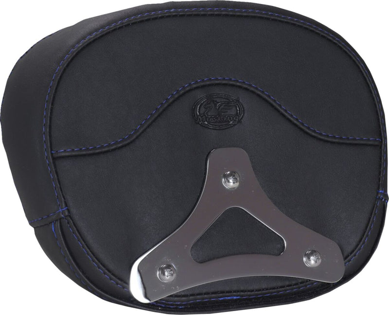 Mustang Deluxe Sissy Bar Pad for 2023-2026 Harley-Davidson Black Blue Each