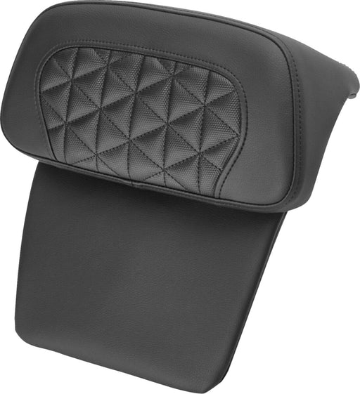 Saddlemen Chopped Tour Pak Backrest Pads for 2014-2025 Harley-Davidson Roadsofa™ Step-Up Black Chopped Tour-Pak Saddlehyde™ #814-07C-21100