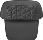 Saddlemen Chopped Tour Pak Backrest Pads for 2014-2025 Harley-Davidson Roadsofa™ Step-Up Black Chopped Tour-Pak Saddlehyde™ #814-07C-21100