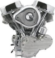 S&S Cycle P-93 Series Engine P-Series Natural Powder Coat Long Block
