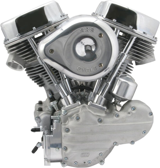 S&S Cycle P-93 Series Engine P-Series Natural Powder Coat Long Block