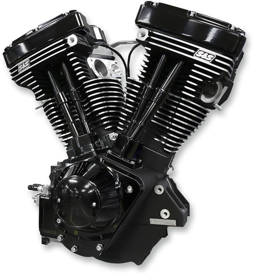 S&S Cycle V111 Long-Block Engine V-Series Black Long Block