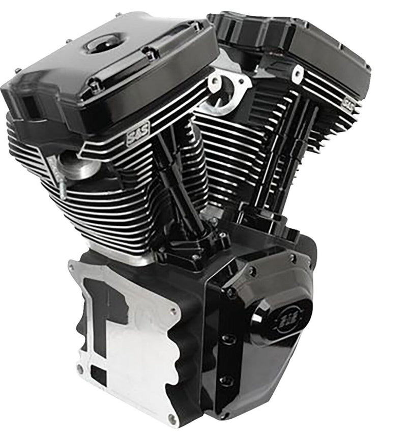 S&S Cycle T143 Long Block Engine T-Series Black #310-0833A