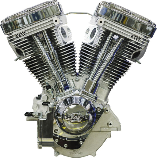 S&S Cycle V111 Long-Block Engine for 1984-1999 Harley-Davidson V-Series Natural Long Block
