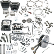 S&S Cycle 124" Hot Set Up® Engine Performance Kit Powder Coated Wrinkle Black Big Bore