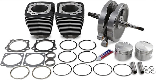 S&S Cycle 96" Sidewinder® Engine Performance Kit Wrinkle Black Big Bore